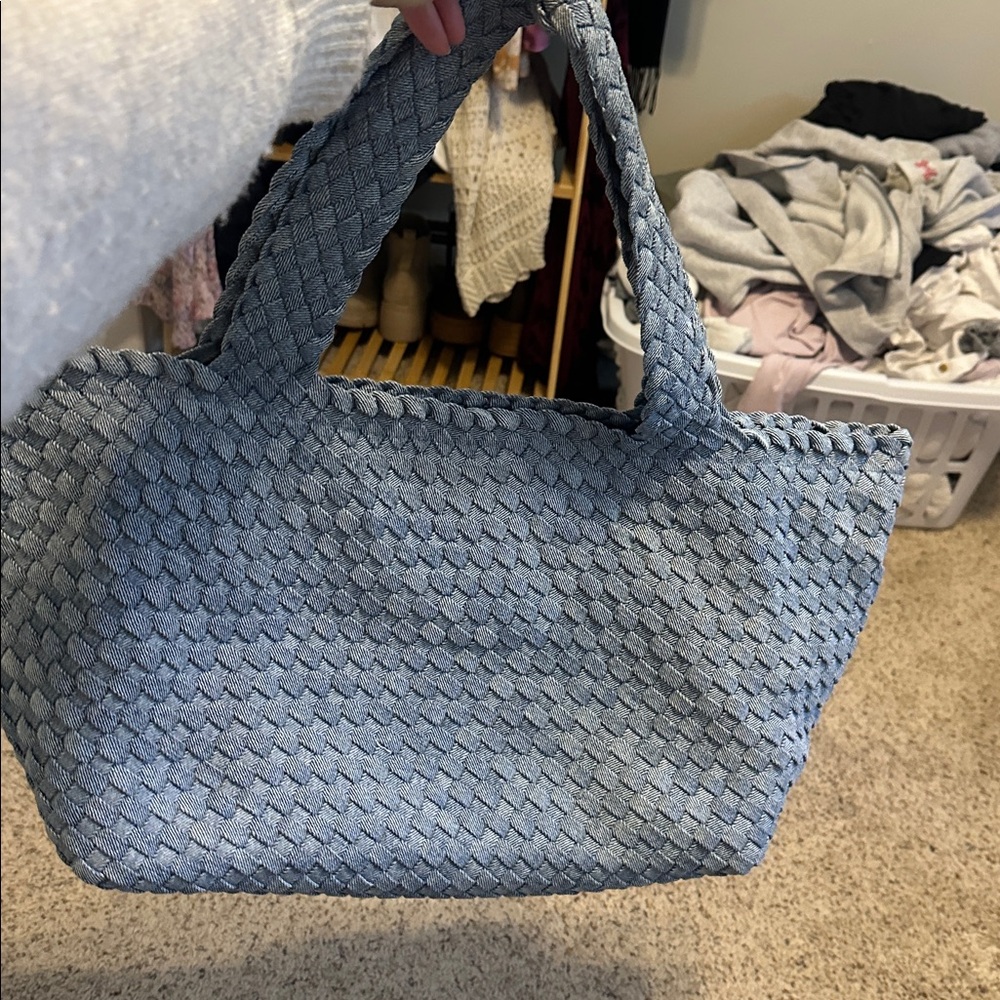 Haute Shore Large Woven Tote (pouch not included) - Picture 7 of 7